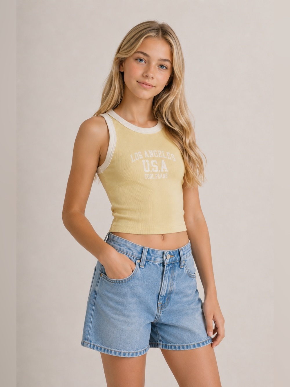 Zara Kids Los Angeles Tank